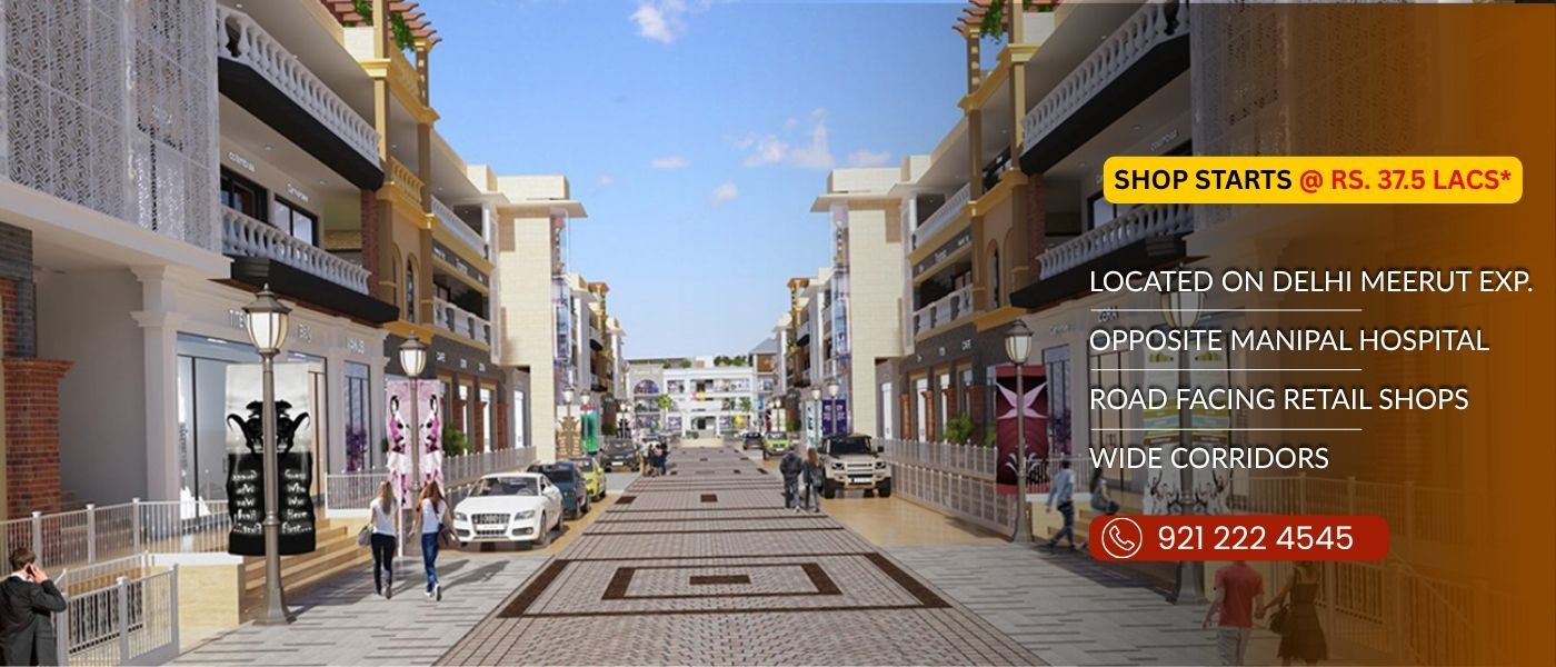 Road Facing Retail Shops in Ghaziabad